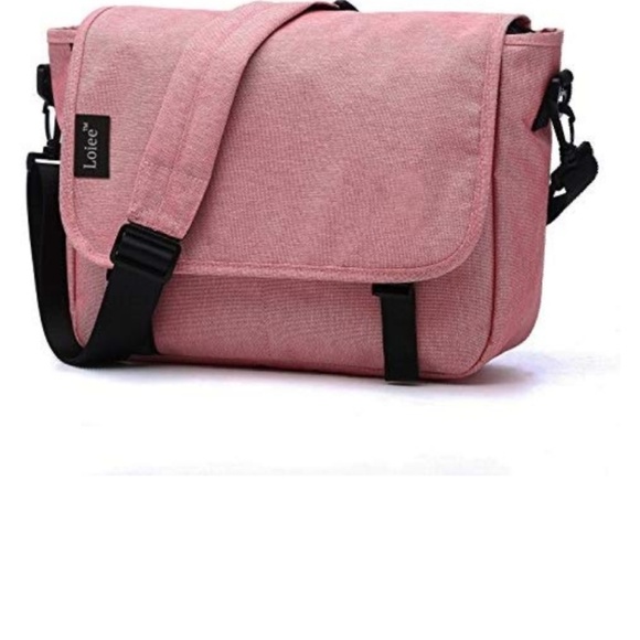 Loiee Handbags - Pink Messenger Bag by Loiee